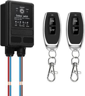 Ac-110v-100m Woodguilin Wireless Remote Switch Ac110v/220v/240v 30a Relay Light With 328f