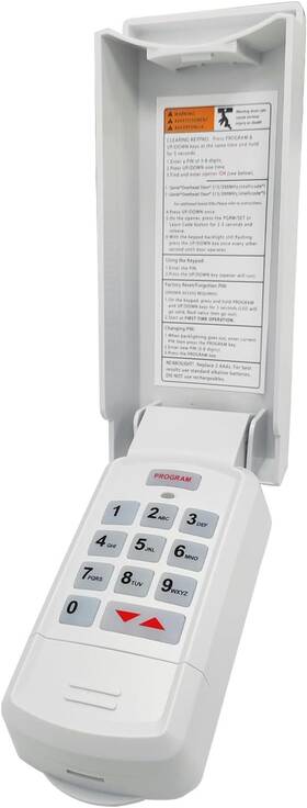 Xdtkml 313109419452 For Genie Garage Door Opener Keypad Compatible With All Intellicode Overhe