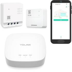 Yolink 750258361476 Smart Garage Door Kit With Hub - App Remotely Control Existing