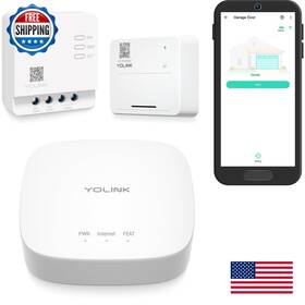 Yolink B07w64lmkc Smart Garage Door Kit Hub - 1/4 Mile Worlds Longest Range