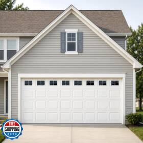 Yurroad B07x41xf8f 32pcs Strong Magnetic Fake Windows For 2 Car Garage Door - Glossy