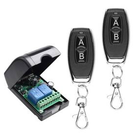 Zabll 732489636028 Dc 12v 24v 36v 48v Wide Voltage Rf Wireless Remote Light Switch 2 Channel 433