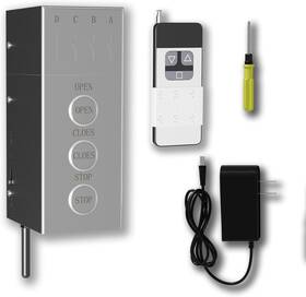 Gj-ckmykq-1 Zelvoro Rf Remote Control System For Commercial Overhead Doors 3-button Station Opener