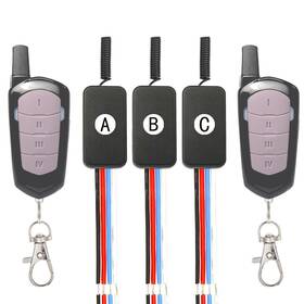 Pc-4629 Zhofonet Wireless Light Switch And Receiver Kit3 Way Mini Lights Swicth Kitdc 5v
