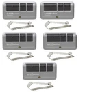 Liftmaster PPV3M, 5-PACK Passport Max 3-BUTTON Visor Remote Control Transmitters. Fixed Price $212.19.