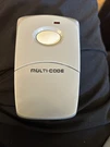 Multi-code Single Button Garage Door & Gate Remote Opener 308911 Untested. Fixed Price $12.95.