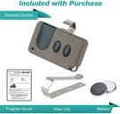 For Craftsman Garage Door Opener Button Remote HBW1255 13953681B 390MHZ. Fixed Price $9.60.