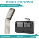 Sale For Liftmaster Sears Garage Door Keypad 877LM Opener + Visor Remote 893LM. Fixed Price $24.95.