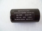 Stanley 1/3 Hp Garage Door Opener Motor Starting Capacitor 43-53 Mfd 330 Vac Nos. Fixed Price $15.00.
