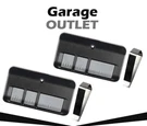 New-two Garage Door Remote 3-BUTTON# R27-MLT-3B (black). Fixed Price $18.50.