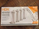 Hdx Universal Water Filter Cartridge Model # QF-11 Pack Of 3 New-d. Fixed Price $22.75.