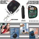 300MHZ Garage Door Remote Control For Linear/multi-code/digi Code/eagle Openers. Fixed Price $17.98.