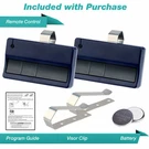 Sale 2 For 953D 956D Chamberlain Compatible 3B Garage Door Opener Remote 950CD. Fixed Price $14.95.