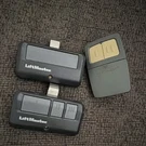 Liftmaster Clicker Garage Door Remote TX2350 60LM Black Gray Plastic 2/3 Button. Fixed Price $21.99.