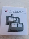 Gonat 2AQXW-893MAX Black 5 Color Learn Button Garage Door Opener Remote Pack. Fixed Price $14.00.