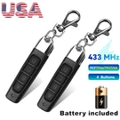 2X Universal 433MHZ Electric Cloning Remote Control Key Fob For Gate Garage Door. Fixed Price $9.49.