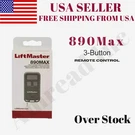 Liftmaster 890MAX Remote 3-BUTTON Mini Keychain Garage Door Opener. Fixed Price $19.87.