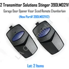 Transmitter Solutions Stinger 390LMD21V Garage Door Opener Visor Sized Remote. Fixed Price $41.00.