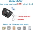 Universal Garage Door Remote For Multi-code 3089-11/4120 & Linear MCS414001. Fixed Price $17.98.