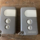 Craftsman Keychain Two Garage Door Remote Openers Model: 139.53859. Fixed Price $20.00.