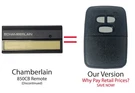 Chamberlain 850CB Compatible 390 Mhz Button Garage Door Opener Remote. Fixed Price $18.25.