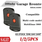 1/2/5X For Multi-code Multicode Linear MCS308911 300MHZ Black Remote. Fixed Price $47.48.