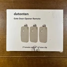 New Datonten Multicode Garage Gate Door Opener Remote 3089,308911,MCS308911. Fixed Price $19.99.