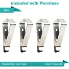 Four Garage Door Opener Remote Visor Clip For Craftsman Chamberlain Liftmaster. Fixed Price $9.95.