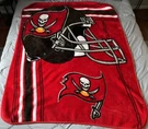 Tampa Bay Buccaneers 50" X 60" Soft Raschel Blanket Northwest. Fixed Price $19.41.