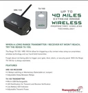 Reign XRE-100-KIT Wireless Relay Extender, TX-100 Transmitter Up To Mile Range. Fixed Price $199.95.