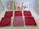 Sizzix Originals Cuts Red Dies - Lot Of 9 Various Designs See List. Fixed Price $25.00.