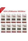 10 Pack Liftmaster 893MAX Button Visor Remote Control Garage Door Opener. Fixed Price $82.43.