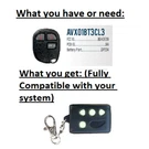 Replacement For AVX01BT3CL3 & RMC-555 Keyless Remote Control Fully Compatible. Fixed Price $22.99.