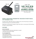 Reign XRE-100 TX-100 Wireless Extender Transmitter & Receiver Kit Mile Range. Fixed Price $196.95.