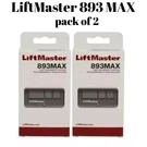 893MAX Button Liftmaster Visor Remote Control Garage Door Opener(pack Of 2). Fixed Price $24.65.