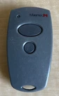 Marantec M3-2312 315 Mhz Two-button Remote Garage Door Opener. Fixed Price $10.00.