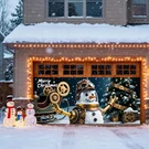 Ttchang Christmas Garage Door Cover Merry Banner Large .... Fixed Price $58.53.