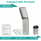 Linear Megacode 318MHZ Button Garage Keypad Remote Control MCT-11 MCT-3. Fixed Price $19.95.