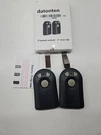 Datonten 2 Remote Control Garage Door Openers With Visor Clips, Model RQBK7. Fixed Price $20.00.