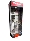 Kwikset Prague Satin Nickel Single Cylinder Entry Door Handleset With Pismo Knob. Fixed Price $79.88.