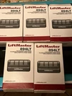 Chamberlain Liftmaster 894LT Transmiter 5-PACK Remote Control Garage Opener Gate. Fixed Price $160.00.