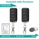 2 For Sears Craftsman 139.53753 Garage Door Opener Remote 315MHZ Purple Keychain. Fixed Price $19.95.