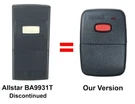Allstar BA9931T Compatible 190-108787 318MHZ Remote Control. Fixed Price $18.50.
