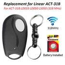 ACT-31B ACP00879 MCT-1 Megacode 318MHZ Remote For Linear Garage Door Opener. Fixed Price $16.98.