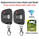 1/2X Universal Clicker 3089 Garage Gate Door Opener Remote 10 Digit Code 300MHZ. Fixed Price $18.85.