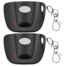 2-PACK Only 300MHZ 10 Dip Switch For Multicode Garage Gate Door Opener Remote.... Fixed Price $22.17.