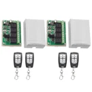 2SET Dc 4-CHANNEL 443MHZ Wireless Rf Remote Control Relay Switch With Receiver. Fixed Price $24.15.