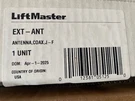Liftmaster Ext-ant Coaxial Antenna Kit Medium Duty Commercial Opener. Fixed Price $32.99.