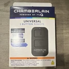 Chamberlain CHU6 Universal Myq 2-BUTTON Garage Door Remote 1300FT Clip. Fixed Price $23.95.