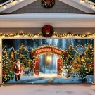 Hunnmingre Christmas Door Banner Decoration 7 X 16 Ft Magnetic Garage. Fixed Price $71.77.